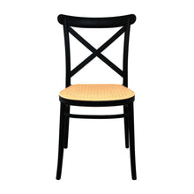 Silla Cross Para Sala Comedor Jardín - 1146 Negro