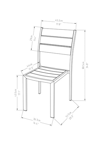 Comedor de Exterior Nepal, Negro, Incluye Cuatro Sillas