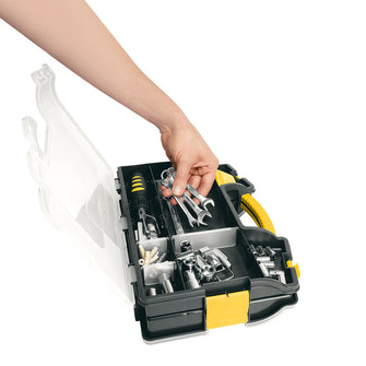 Caja Organizadora Doble Plegable 380 Milimetros Negro