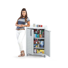 Armario Mediano Barú Gris Claro