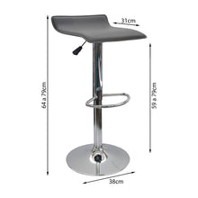 Silla wave Bar - Gris