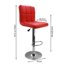 kit por 2 Silla Confort Bar - Rojo