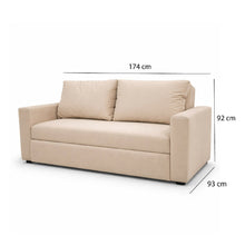 Sofa Cama Germany (72x174x93) Beige