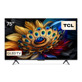 Televisor TCL 75" Pulgadas C655 Advanced 4K-UHD QLED Smart TV Google
