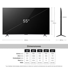 Televisor TCL 55" 55C6K QD MiniLED 4K UHD