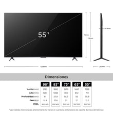 Televisor TCL 55" 55C6K QD MiniLED 4K UHD