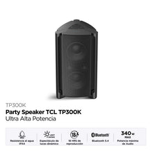 Parlante TCL TP300K 340 Watts, Negro