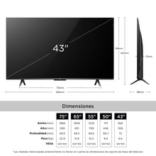 Televisor TCL 43" 43P7K QLED 4K UHD