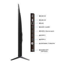 Televisor TCL 85" P8K QLED 4K-UHD, Negro