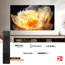 Televisor TCL 55" V6C 4K-UHD, Negro