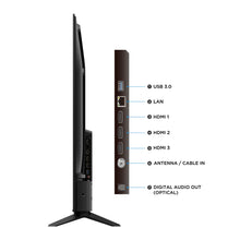 Televisor TCL 55" V6C 4K-UHD, Negro