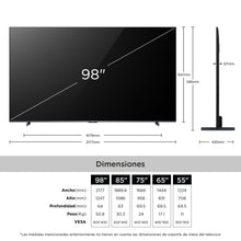 Televisor TCL 98" 98P8K QLED 4K UHD