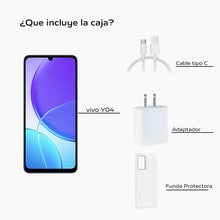 Celular 4G Vivo Y04 128GB, Negro