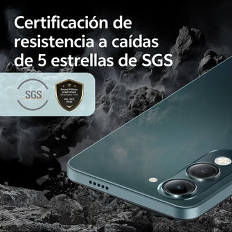 Celular 4G Vivo Y04 128GB, Morado