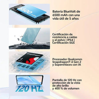 Celular 5G Vivo Y39 5256GB, Violeta