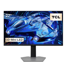 Monitor TCL Gamer 27" Pulgadas g64 QHD Miniled, Negro