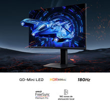 Monitor TCL Gamer 27" Pulgadas g64 QHD Miniled, Negro