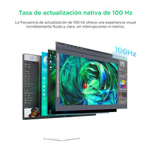 Monitor TCL 24" Pulgadas g54 FHD Miniled Plano, Blanco