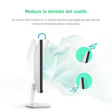 Monitor TCL 24" Pulgadas g54 FHD Miniled Plano, Blanco