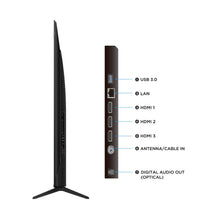 Televisor TCL 75" Pulgadas 75P7L 4K-UHD QLED, Negro