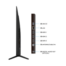 Televisor TCL 55" Pulgadas 55P7L 4K-UHD QLED, Negro