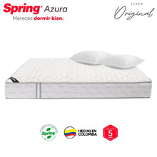 Colchón Spring Smart 160X190 Gratis Set Almohadas Siliconadas