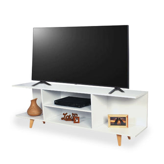 Mesa Tv hasta 65´ Tony (40X150X30) Blanca
