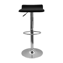 Kit por 3 Silla Tapizada Lisa Tipo Bar - Negra