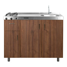 Mueble Base para Cocina 119 cm 1 Cajón 3 Puertas Challenger Sa23120 Nola