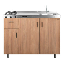 Mueble Base para Cocina 119 cm 1 Cajón 3 Puertas Challenger Sa23120 Acandi