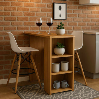 Barra Cocina Madrid 101.5X100X40cm MADERA
