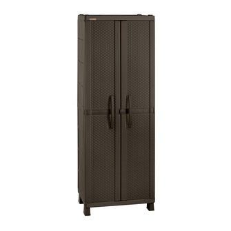 Armario Grande Apariencia Rattan Wengue