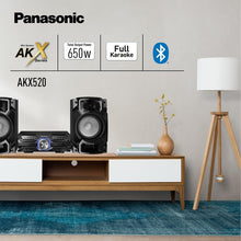 Equipo Minicomponente Panasonic AKX520PN , Color Negro