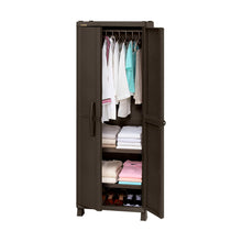 Armario Para Ropa Apariencia Rattan Wengue