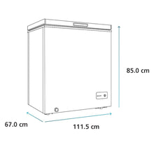 Congelador Horizontal de 300 Litros Blanco