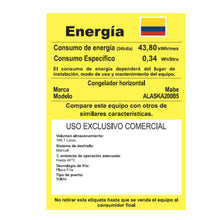 Congdelador Horizontal de 200 Litros Blanco