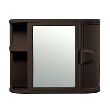 Gabinete para Baño con Espejo Wengue