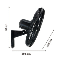 Ventilador De Pared Kalley K-Vpn, Negro