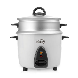 Olla Arrocera Kalley 7 Tazas K-Rcw14, Color Blanco