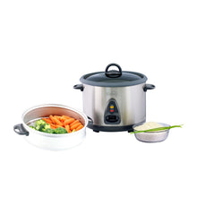 Olla Arrocera Kalley 10 Tazas K-Rcs18 Con Vaporera, Color Gris