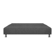 Sofa Cama Mauro Tela, Color Gris