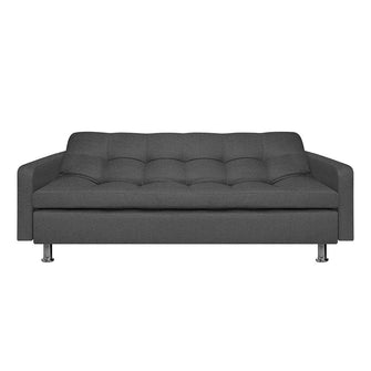 Sofa Cama Sofhie Tela, Color Gris