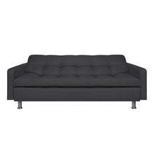 Sofa Cama Sofhie Antifluido, Color Gris Oscuro