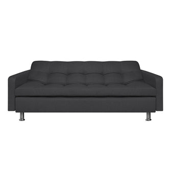 Sofa Cama Sofhie Antifluido, Color Gris Oscuro