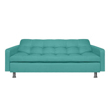 Sofa Cama Sofhie Antifluido, Color Turquesa