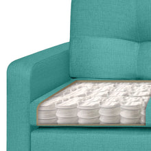 Sofa Cama Sofhie Antifluido, Color Turquesa