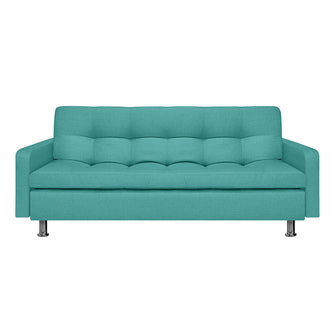 Sofa Cama Sofhie Antifluido, Color Turquesa