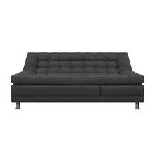 Sofa Cama Multifuncional Euro Tela, Color Gris Oscuro