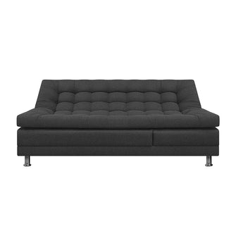 Sofa Cama Multifuncional Euro Tela, Color Gris Oscuro