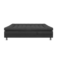 Sofa Cama Multifuncional Euro Tela, Color Gris Oscuro